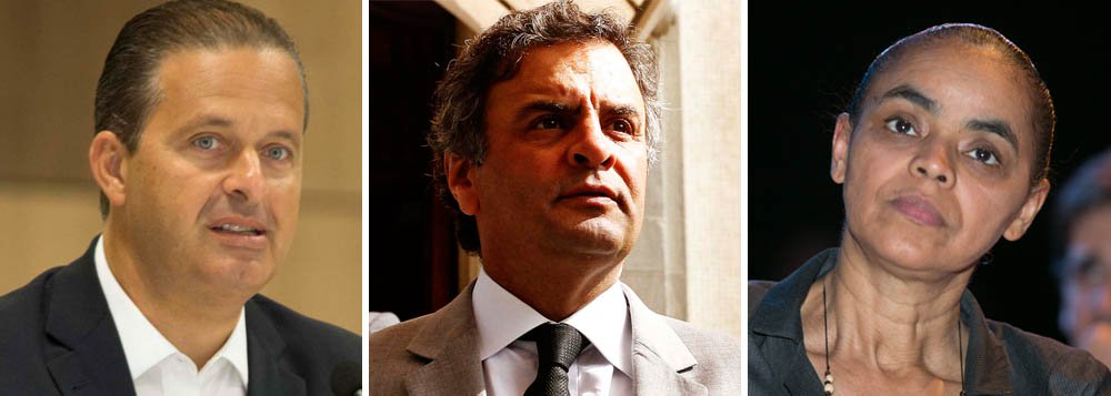 Campos, Aécio e Marina juntos contra o PT? 