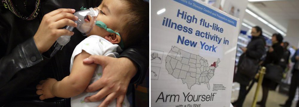 NY declara estado de emergência por surto de gripe