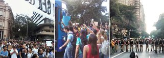 Terceiro dia de marcha reúne cinco mil em BH
