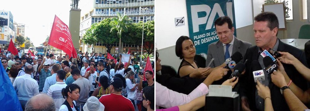 Segplan firma posição pela data-base parcelada
