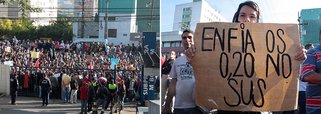 Manifestações chegam à periferia paulista