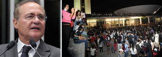 Renan: Congresso precisa ouvir manifestações