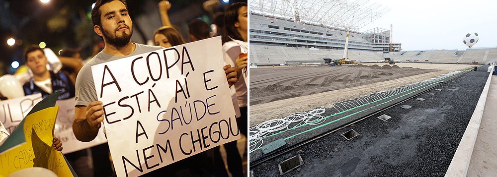 Em meio aos protestos, BNDES libera empréstimo ao Itaquerão