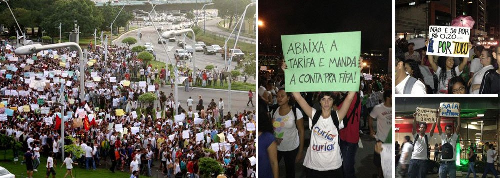 Movimento Passe Livre reúne 10 mil em Salvador