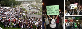 Movimento Passe Livre reúne 10 mil em Salvador