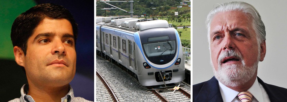 ACM Neto entrega metrô a Wagner em 90 dias