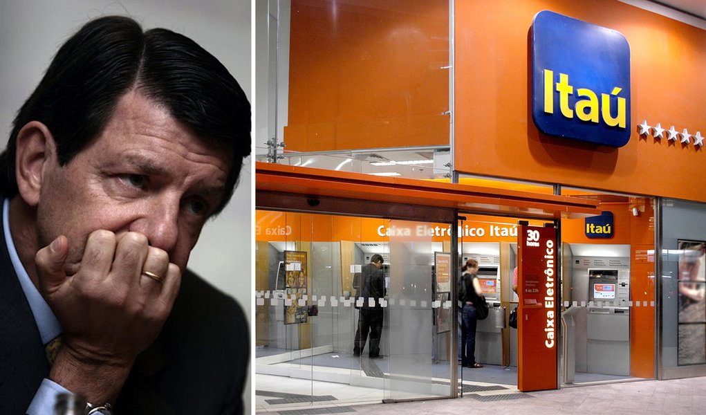 Itaú acende o amarelo, teme calotes e cai 5,88%