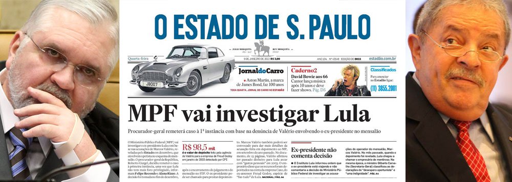 Estadão insiste na "barriga"