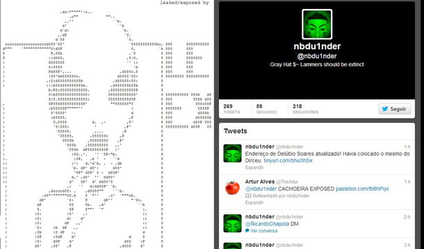 Hacker publica dados de petistas condenados no STF