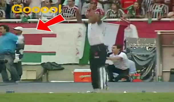 Jornalista não pode mais comemorar gol no Rio