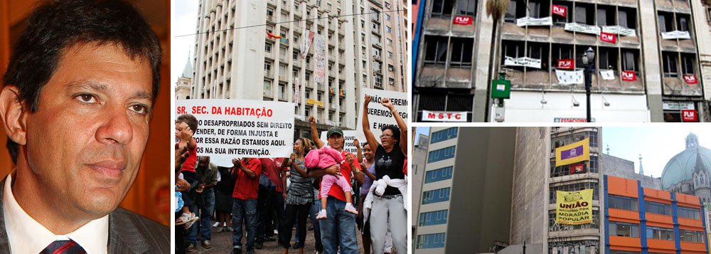 Haddad abre diálogo com invasores de edifícios