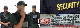 Vigilantes cruzam os braços em todo o Estado