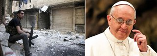 Papa pede que G8 interfira por cessar-fogo na Síria
