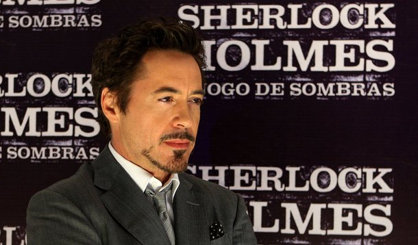 Robert Downey Jr. divulga  'Sherlock Holmes' no Brasil