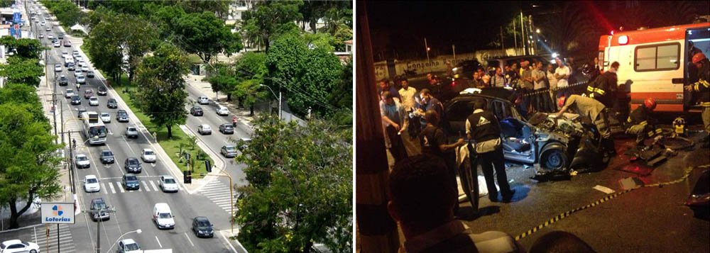 Delegado quer retirar plantas de avenida