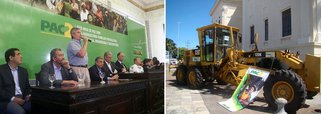 Ministro entrega equipamentos e anuncia carros-pipa