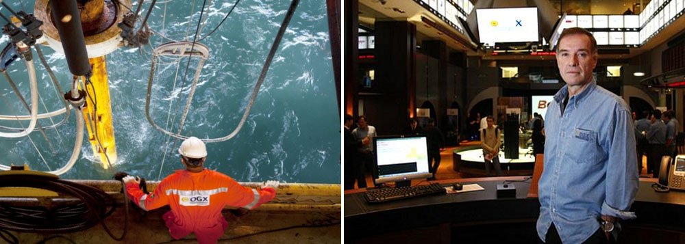 Eike promete não vender mais ações da OGX