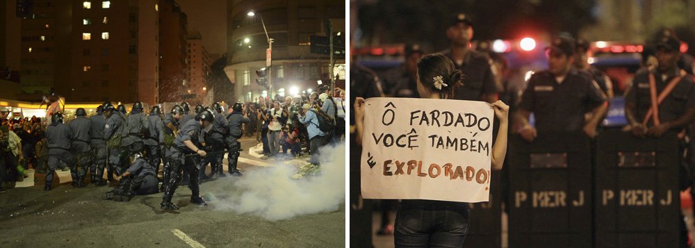 Anistia critica repressão a protestos no Rio e em SP