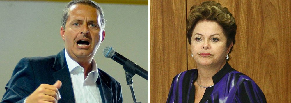Campos reage com força a críticas de Dilma