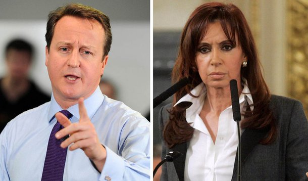 Cameron nega a Cristina devolução das Malvinas