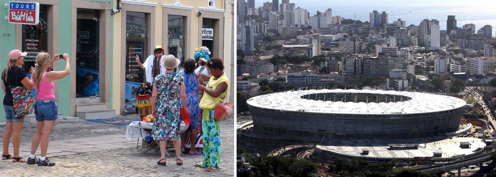 Copa: Salvador terá menor número de turistas no NE