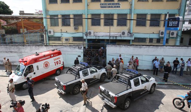 Jovem armado assusta colégio em São Gonçalo, no Rio