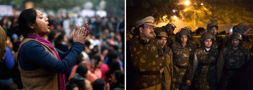 Índia isola capital contra protestos anti-estupros