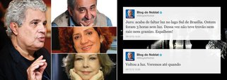 Noblat grita "apagão" e revela agenda anti-PT
