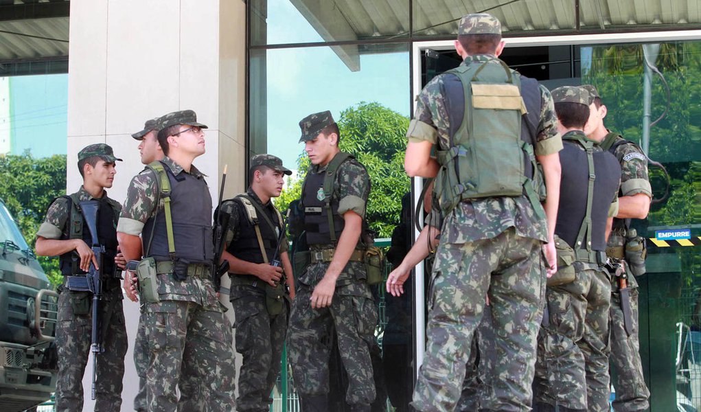 Exército completa 7 dias de atuação no Ceará