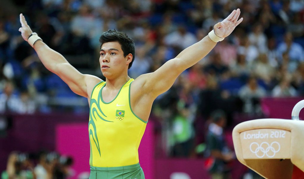 Ginasta conquista melhor posição para o Brasil em Olimpíadas