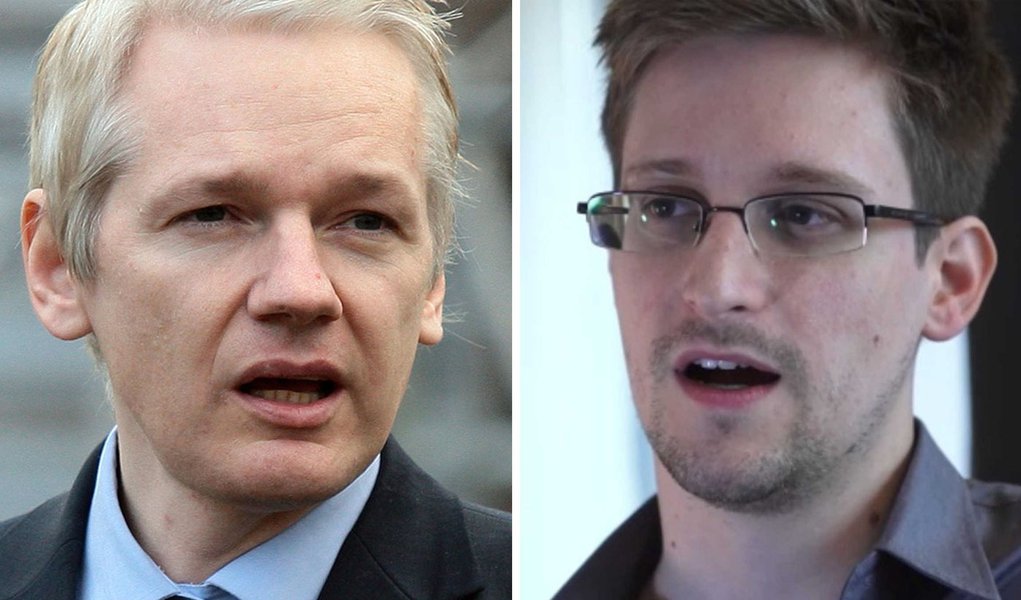 Julian Assange e Edward Snowden