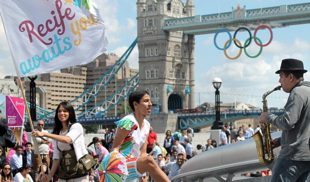 Frevo invade Londres
