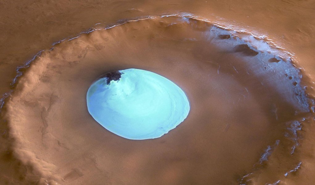 Água no espaço - tem muito gelo no sistema solar