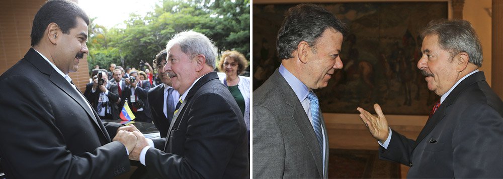 Maduro: Lula tenta acalmar tensão com a Colômbia