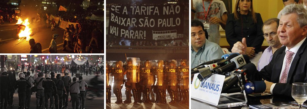 Enquanto SP pega fogo, Manaus barateia ônibus