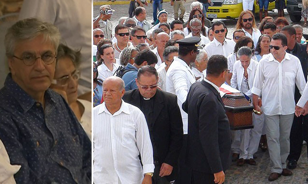 Corpo de Dona Canô é sepultado em Santo Amaro