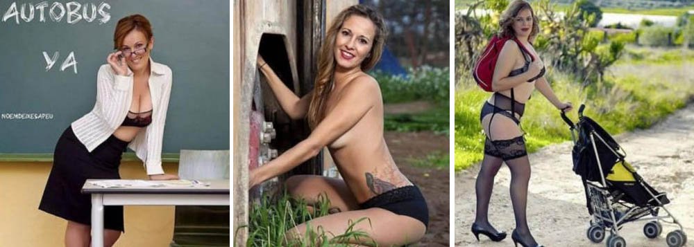 Crise faz mães tirarem a roupa na Espanha