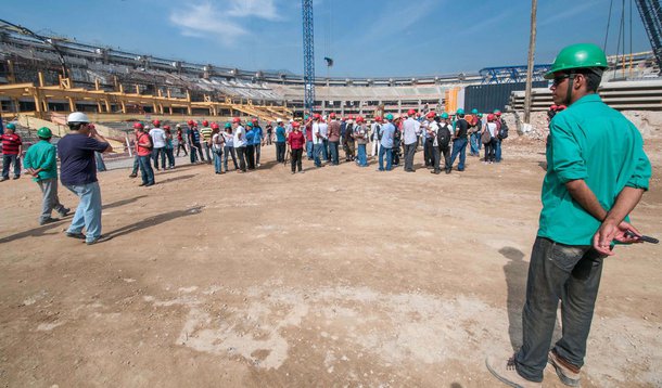Maracanã: metade das obras concluídas até o final de abril