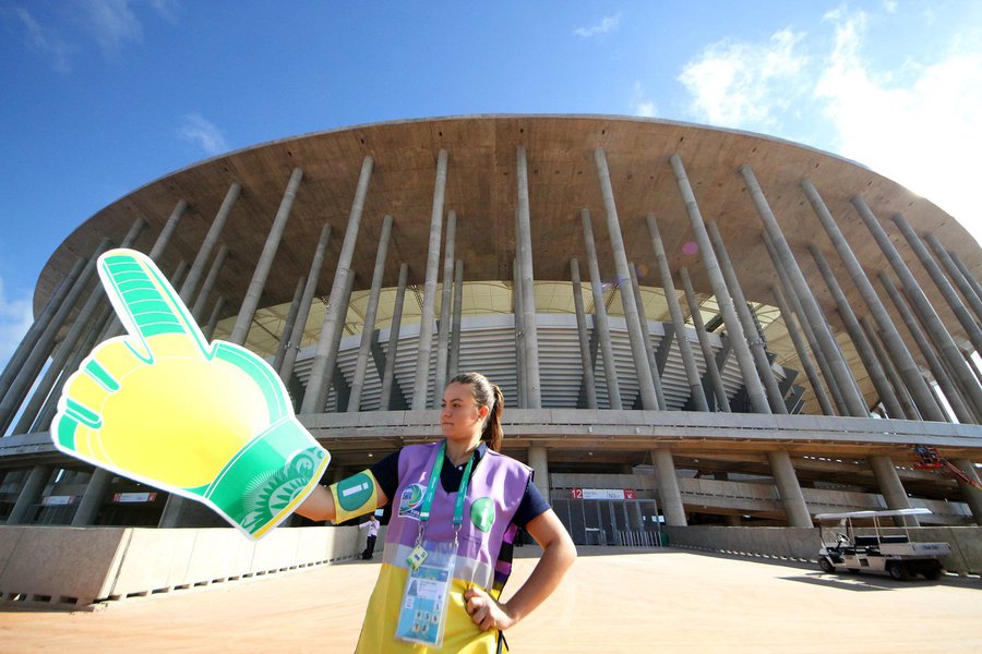 Abertura da Copa: portões serão abertos 4h antes