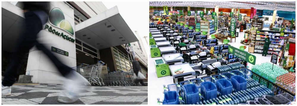 Pão de Açúcar tem alta de 11% em vendas de varejo alimentar