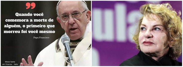 A mensagem do papa Francisco a quem celebra a morte alheia