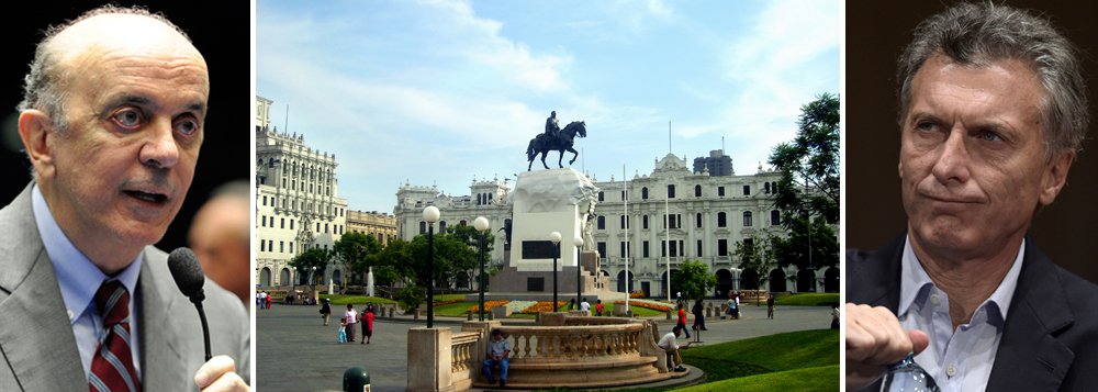 Em 1ª missão, Serra tem escracho em Buenos Aires