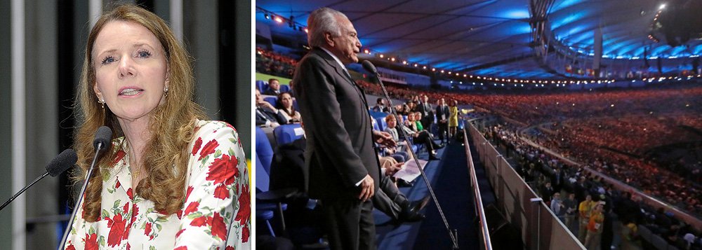 Vanessa Grazziotin: Temer “tem consciência de sua ilegitimidade”