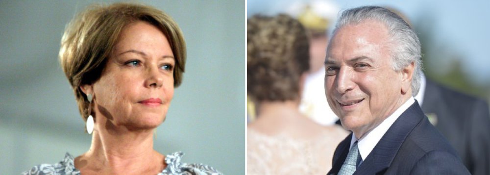 Eliane quer governo Temer com DNA tucano