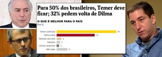 Datafolha admite erro pró-Temer em sua pesquisa