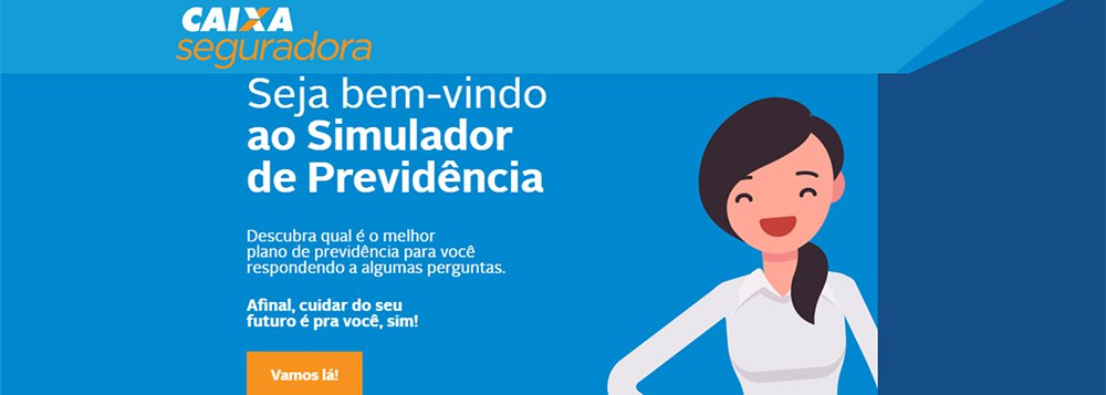 Caixa Seguradora lança simulador de previdência inovador