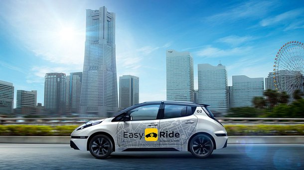 Nissan e DeNA divulgam aplicativo Easy Ride