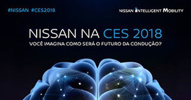 Nissan vai abordar "mobilidade inteligente" na CES 2018