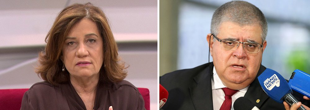 Miriam Leitão condena as chantagens de Marun
