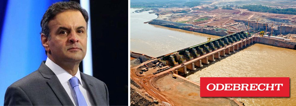 Odebrecht confirma propina de R$ 50 milhões a Aécio